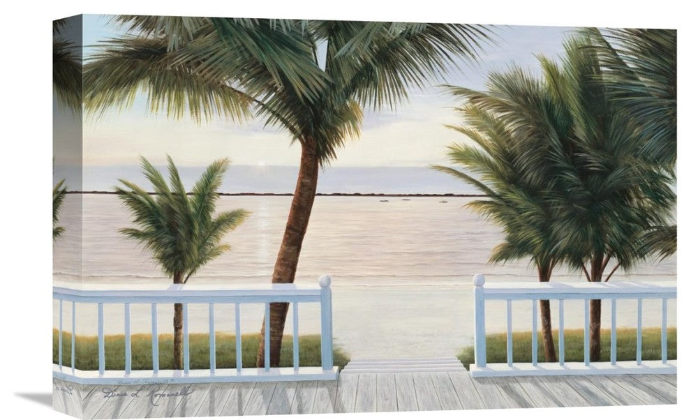 "Palm Bay" Artwork, 18"x12"