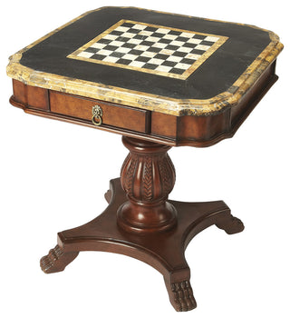 Butler Carlyle Fossil Stone Game Table
