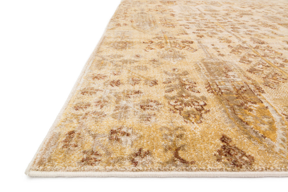 Ivory Gold Anastasia Area Rug by Loloi, 9'6"x13'