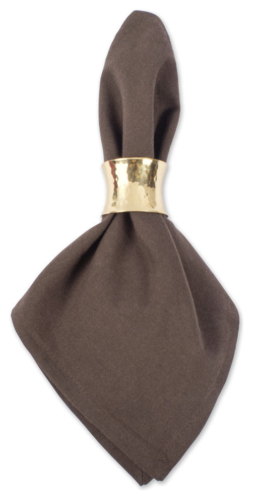 DII Dark Brown Napkin, Set of 6