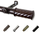 Grip Curtain Rod, Cocoa, 18-28"