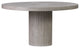 Tama Concrete Round Patio Dining Table