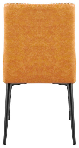 Kevin PU Dining Side Chair,, Set of 2