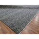 Neutral Gray Undyed Wool Grass Design Hand Knotted Oversized Rug 12'2"x15'2"
