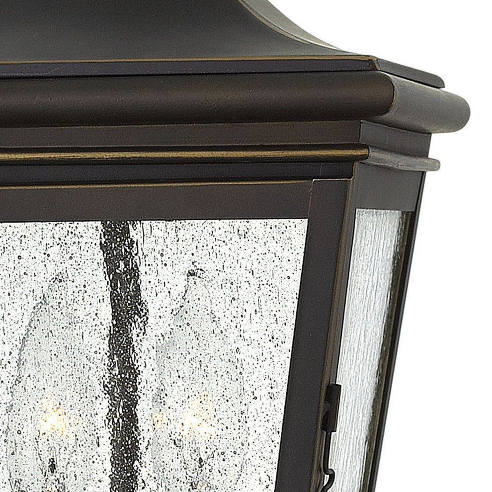 Hinkley Lincoln Medium Hanging Lantern, Oil Rubbed Bronze