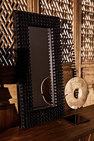 Faustus Mirror, Charcoal Black