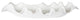 Uttermost Ruffled Feathers Modern White Bowl