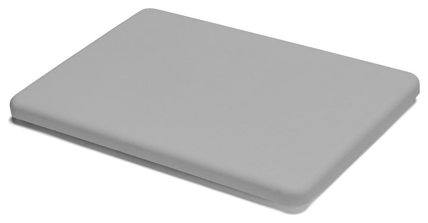 Shower Seat Foam Cushion, Waterproof and Slip-Resistant, Easy to Clean, Silver