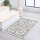 Tessie Traditional Floral Cream Scatter Mat Rug, 2'x3'