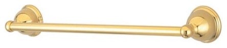Kingston Brass 24" Towel Bar, Polished Brass