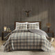 Woolrich Tasha 100% Cotton Oversized Quilt Mini Set, Tan