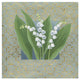 "Lilies of the Valley III" Digital Paper Print by Kathrine Lovell, 26"x26"
