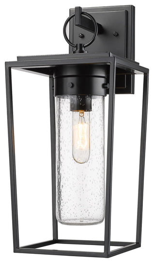 Z-LITE 594M-BK 1 Light Outdoor Wall Sconce, Black