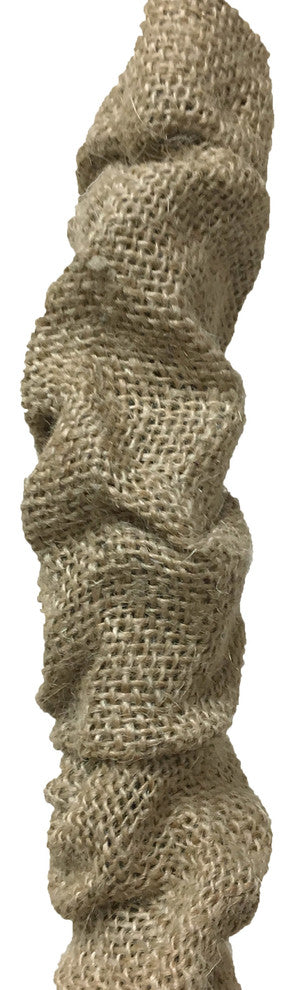 Royal Designs Cord/Chain Cover, 4', Touch Fastener, Burlap