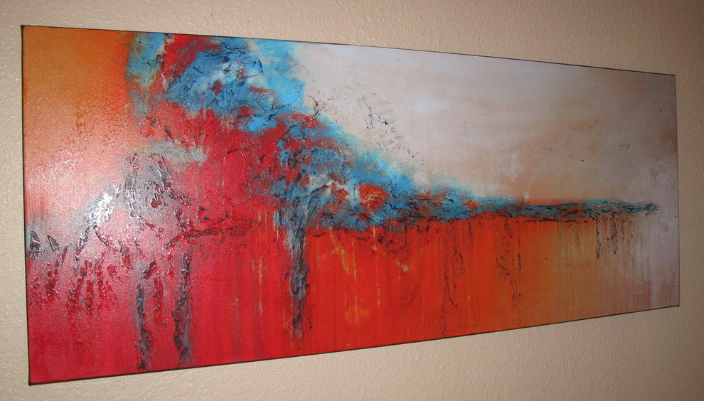 Abstract Modern Fine Art Limited Edition Giclee, "Calypso"