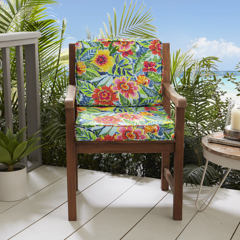 Sorra Home Pensacola Multi Corded Deep Seating Cushion Set, 25"x23"x5"