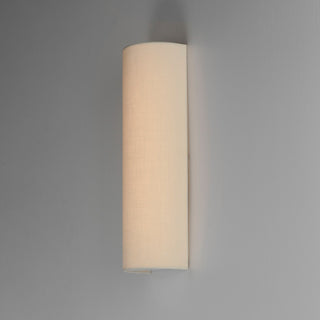 Maxim 10228 Prime 18" Tall LED Wall Sconce - White Linen