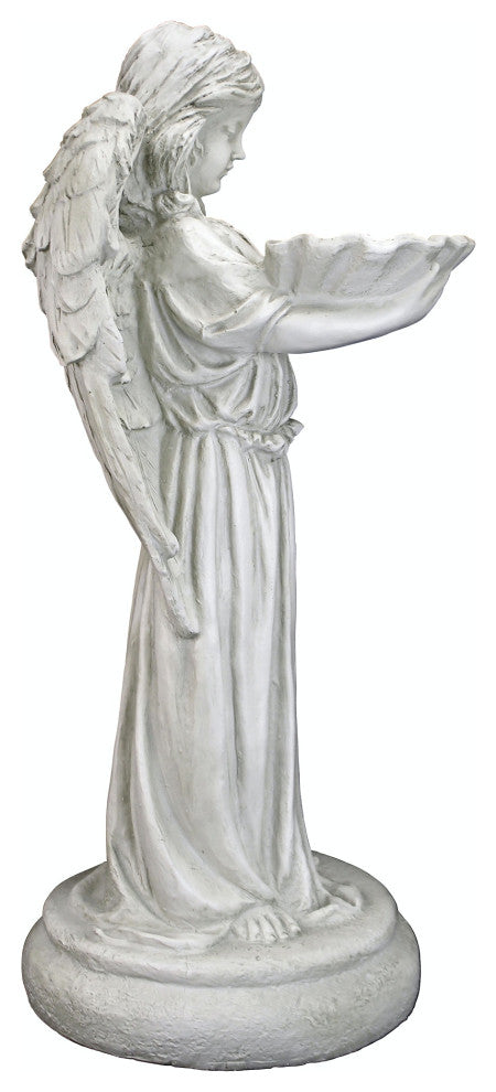 Tranquil Guardian Angel Statue