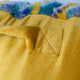 Multi Jacquard Faux Fur Bed Rest NEED ASSEMBLY, 20" x 18" x 17", Teal