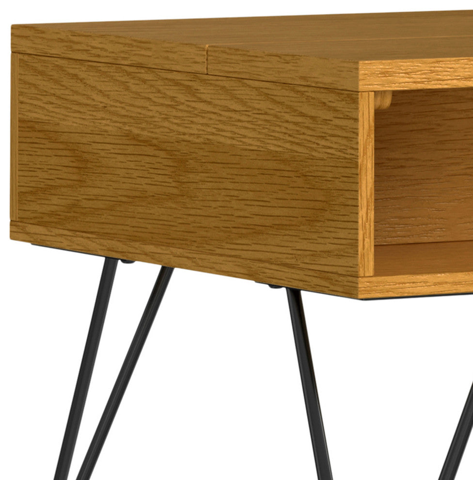 Hunter Lift Top Coffee Table in Oak Veneer, Oak Veneer