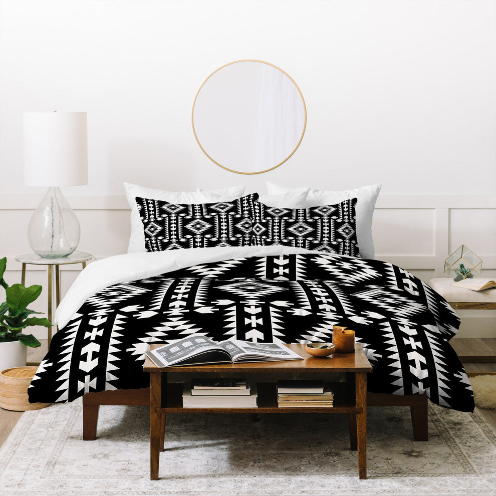 Holli Zollinger Geo Panel Duvet Cover Set, King
