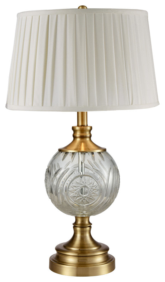 Mitre Crystal Table Lamp