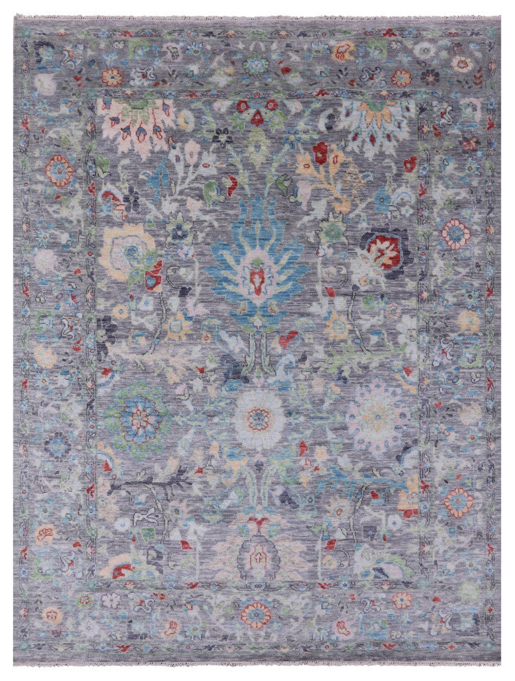 8' 11" X 12' 0" Turkish Oushak Handmade Wool Rug - Q13422