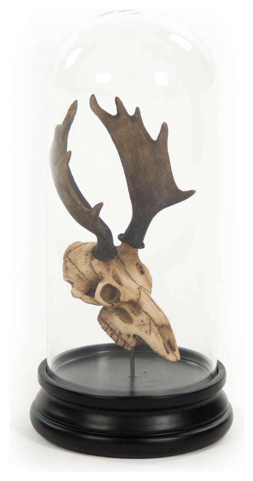 Deer Skull Statue With Cover