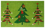 Christmas Trio Doormat, 2'x3'