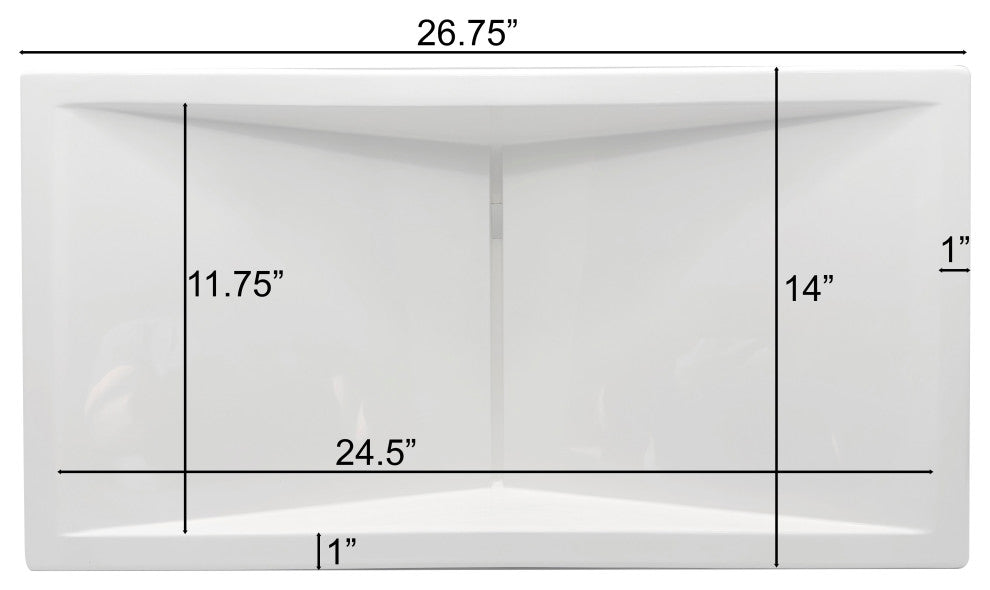 Undermount Sophia Sink White Gloss