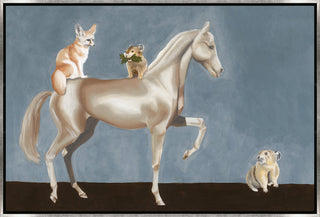 A Friendly Meeting, 45 x 30