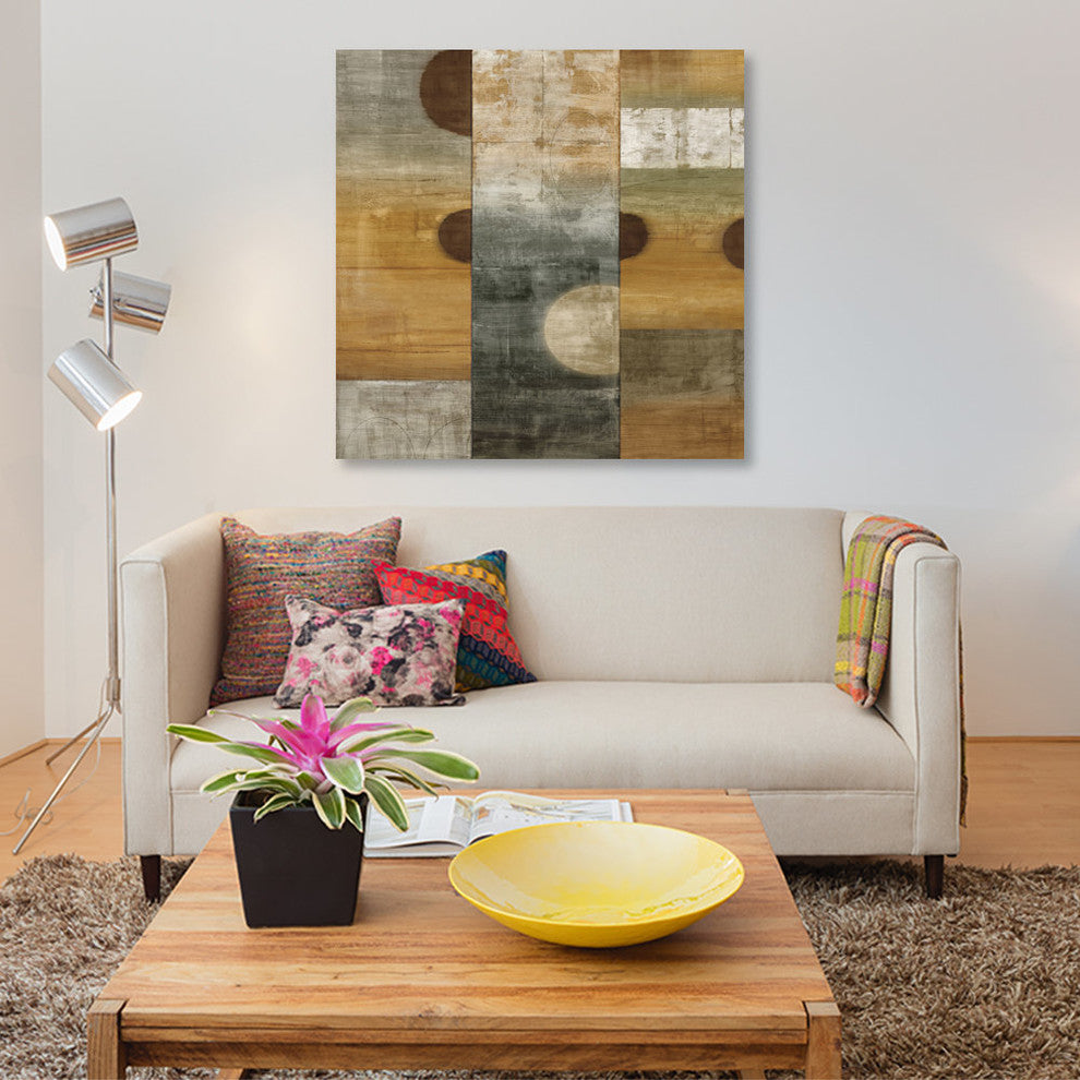 "Roundabout I" by Brent Nelson, Canvas Print, 12"x12"