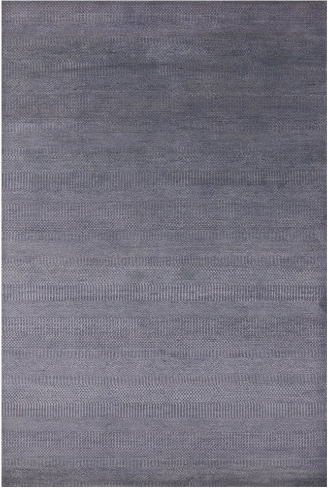 Savannah Grass Handmade Wool and Silk Rug 6' 1" X 9' 2" Q11408