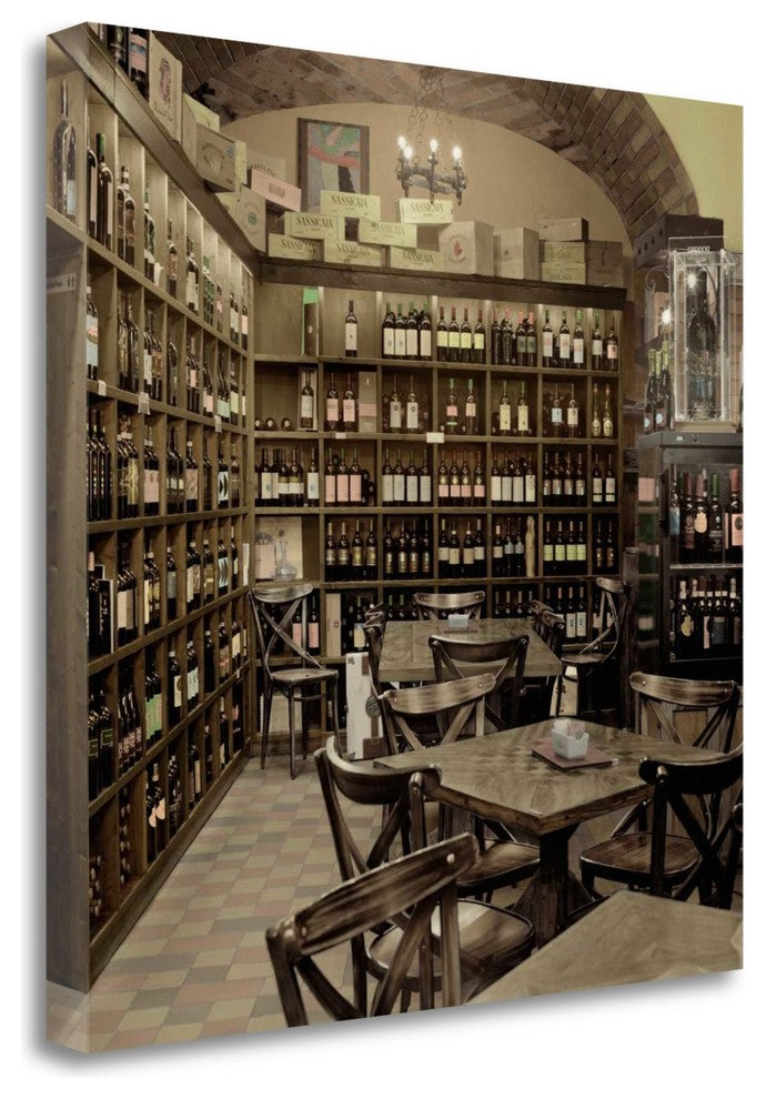 "Tuscany Caffe - 7" By Alan Blaustein, Giclee Print on Gallery Wrap Canvas