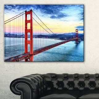 "Golden Gate Bridge in San Francisco" Canvas Wall Artwork, 40"x30"