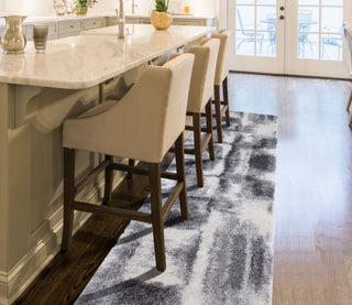 Noori Rug Shag Walsh Charcoal/Ivory Runner