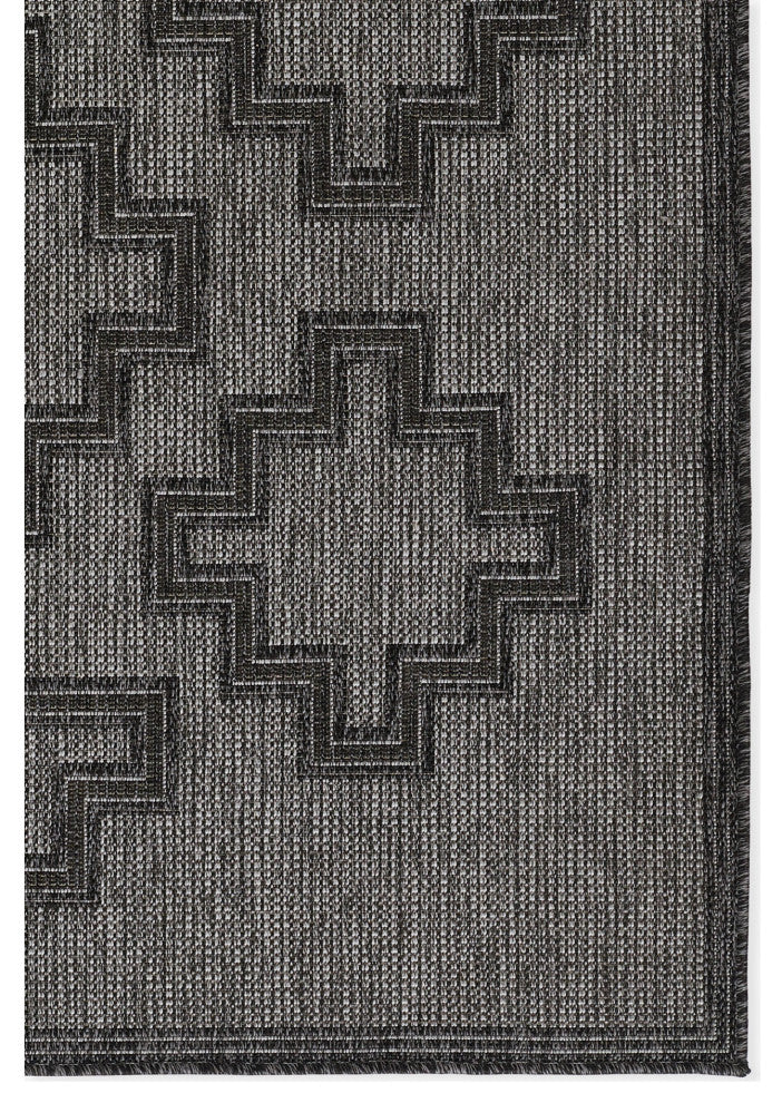 Momeni Hampton HAM-9 Rug, Charcoal, 5'3"x7'