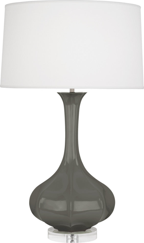 Robert Abbey RA-CR996 1-Light Table Lamp, Pike