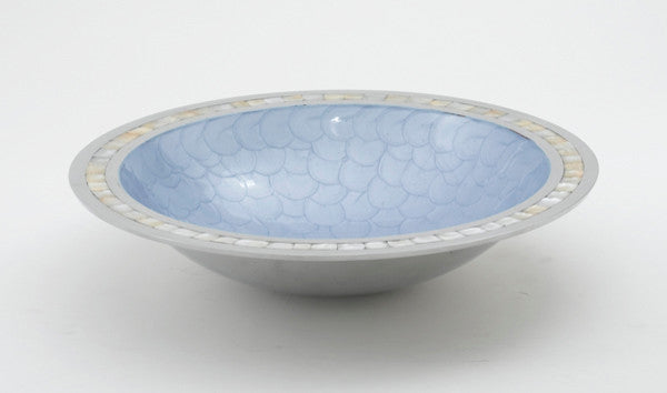 Classic 15" Round Bowl, Hydrangea