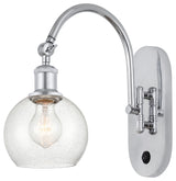 Innovations 518-1W-PC-G124-6 1 Light 6" Sconce, Polished Chrome