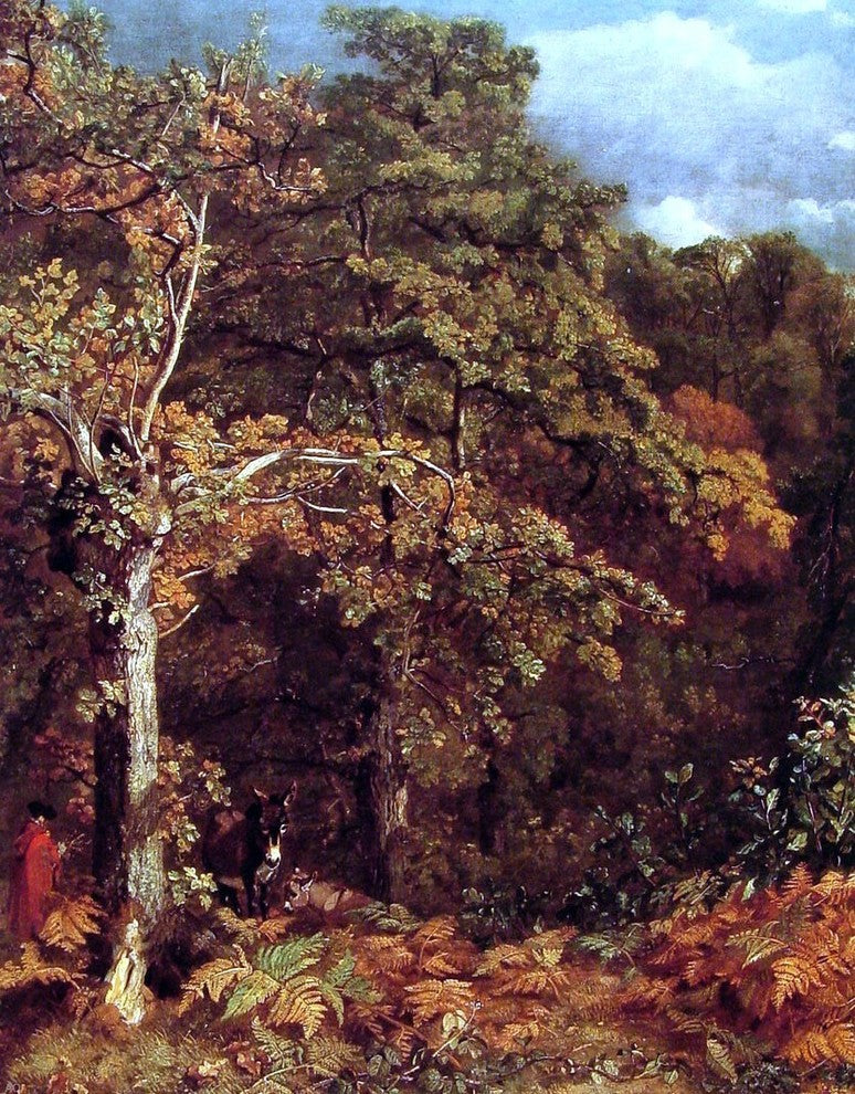 John Constable Wooded Landscape Wall Decal