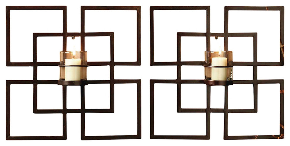 Elk Lifestyle 912504 Urban Set Of Two Wall Sconces