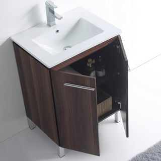 Greenpoint Vanity, 24", Black Walnut