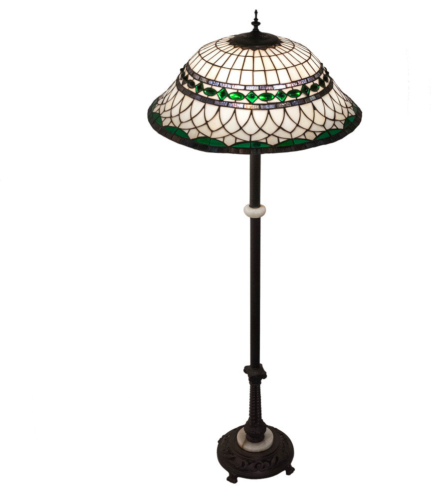 62 High Tiffany Roman Floor Lamp