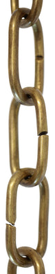 RCH Hardware Brass Standard Link Chandelier Chain, Various Finishes, Antique Bra