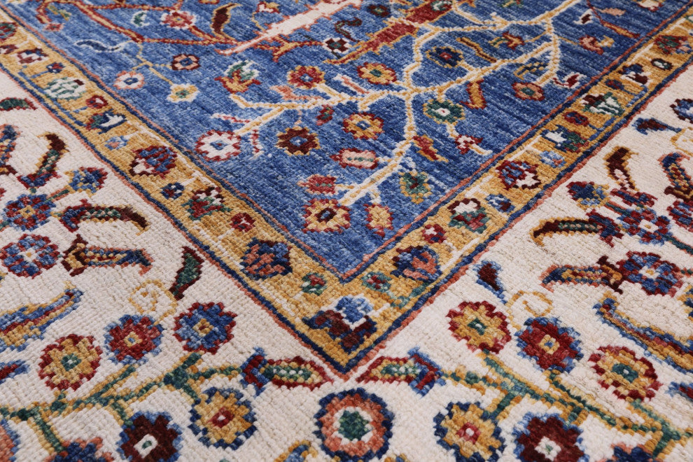 Persian Ziegler Handmade Wool Rug 5' 0" X 6' 8" Q7738