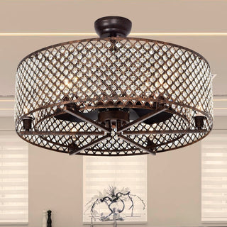 Miyaka 6-light Ceiling Fan (with Remote)