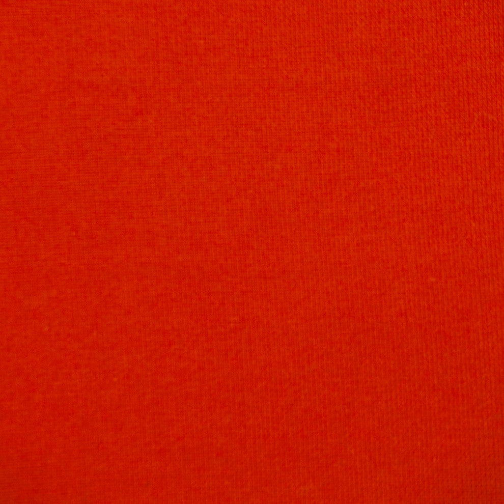 Parkland Collection Transitional Solid Orange Square 16" x 16" Pillow