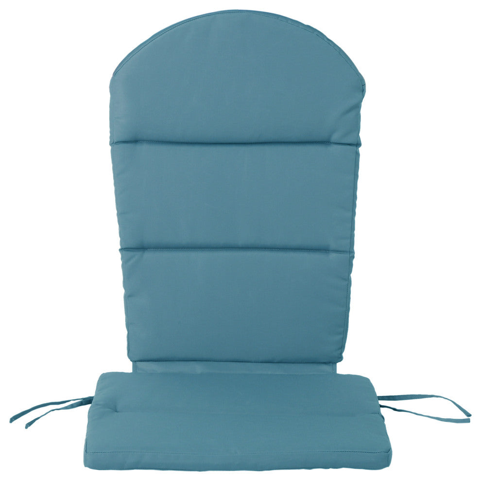 Malibu Outdoor Water-Resistant Adirondack Chair Cushions, Set of 4, Dark Teal