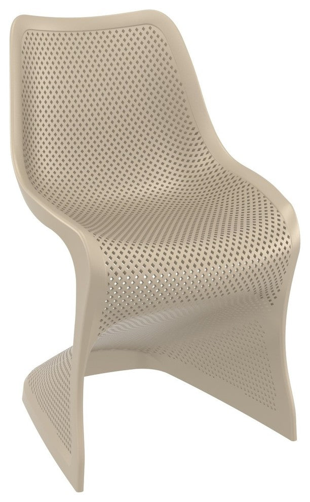 Compamia Bloom Outdoor Dining Chairs, Set of 2, Taupe